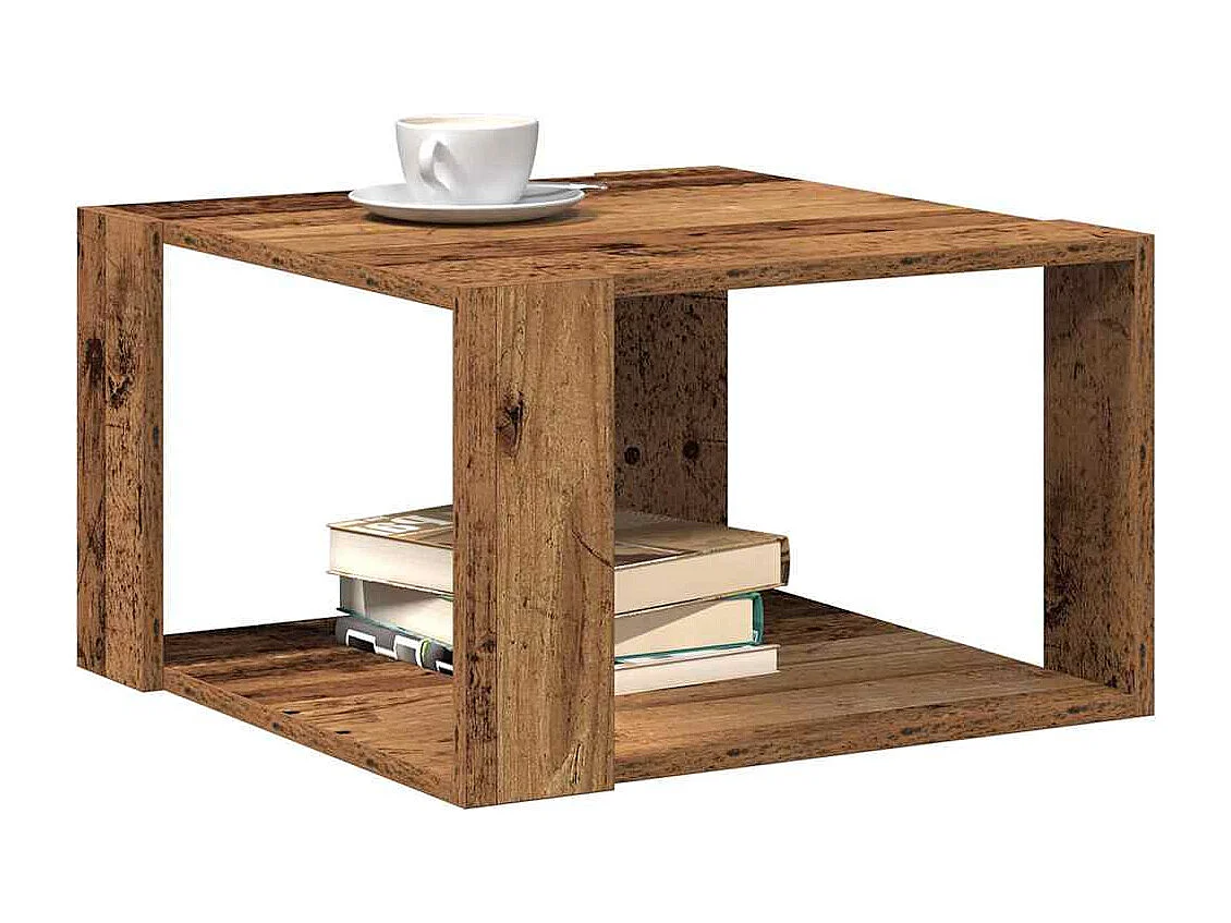 Mesa de Café Madera vieja 51.5 x 51.5 x 30 cm