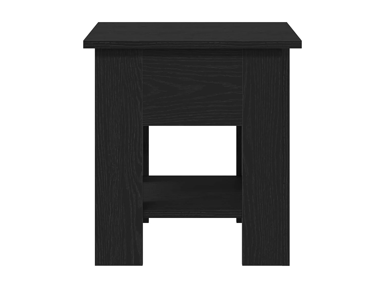 Table basse Chêne noir 40 x 40 x 42 cm Bois d'ingénierie