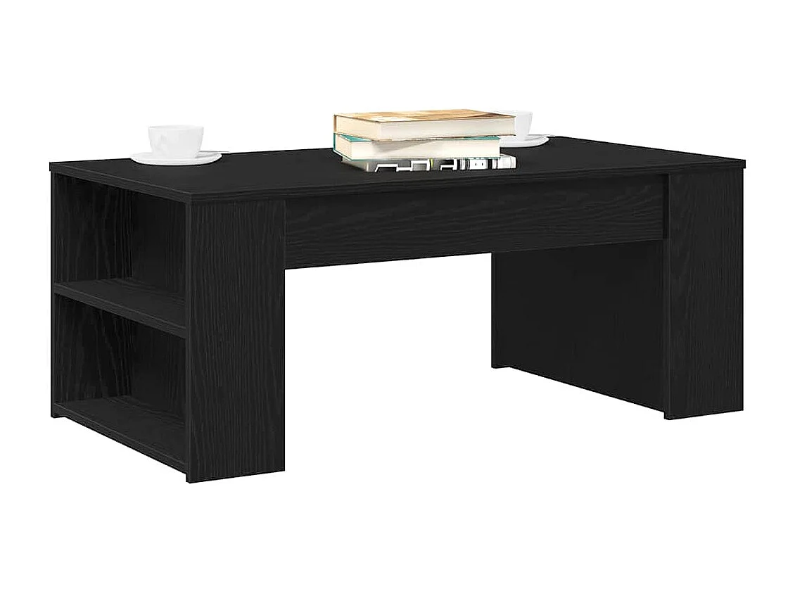 Mesa de centro Carvalho preto 102 x 55 x 42 cm