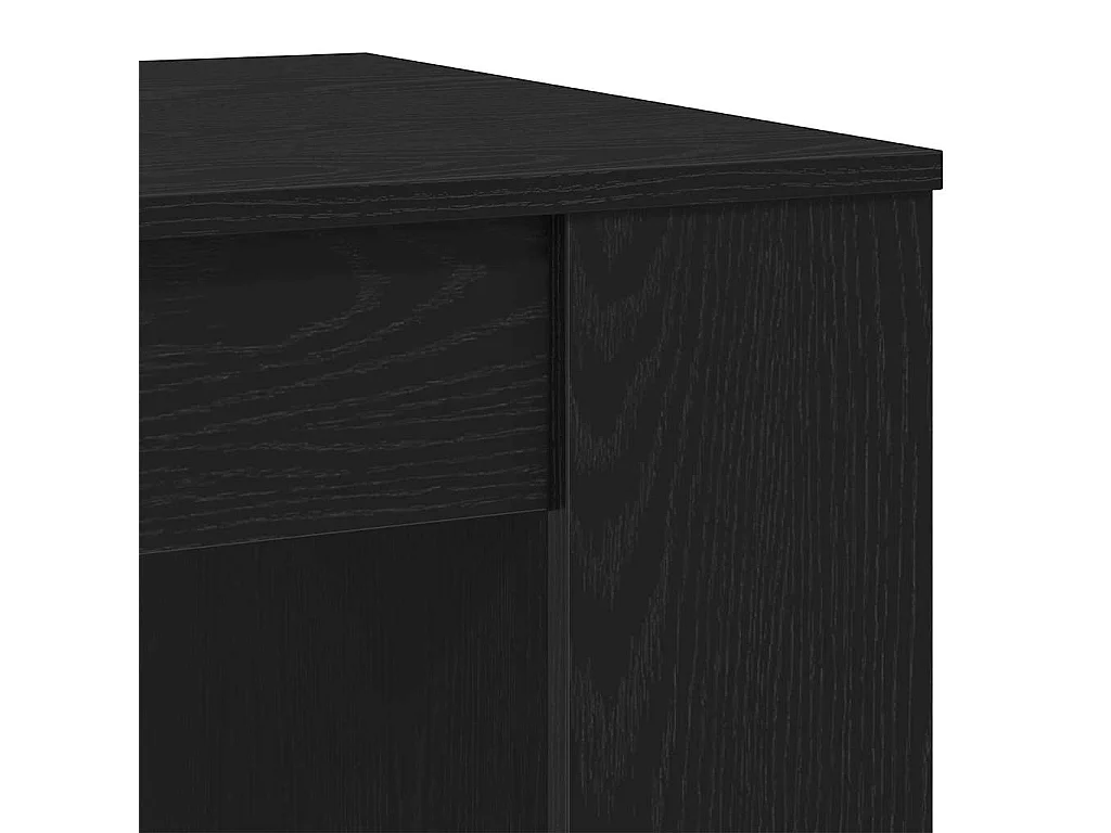 Mesa de centro Carvalho preto 102 x 55 x 42 cm