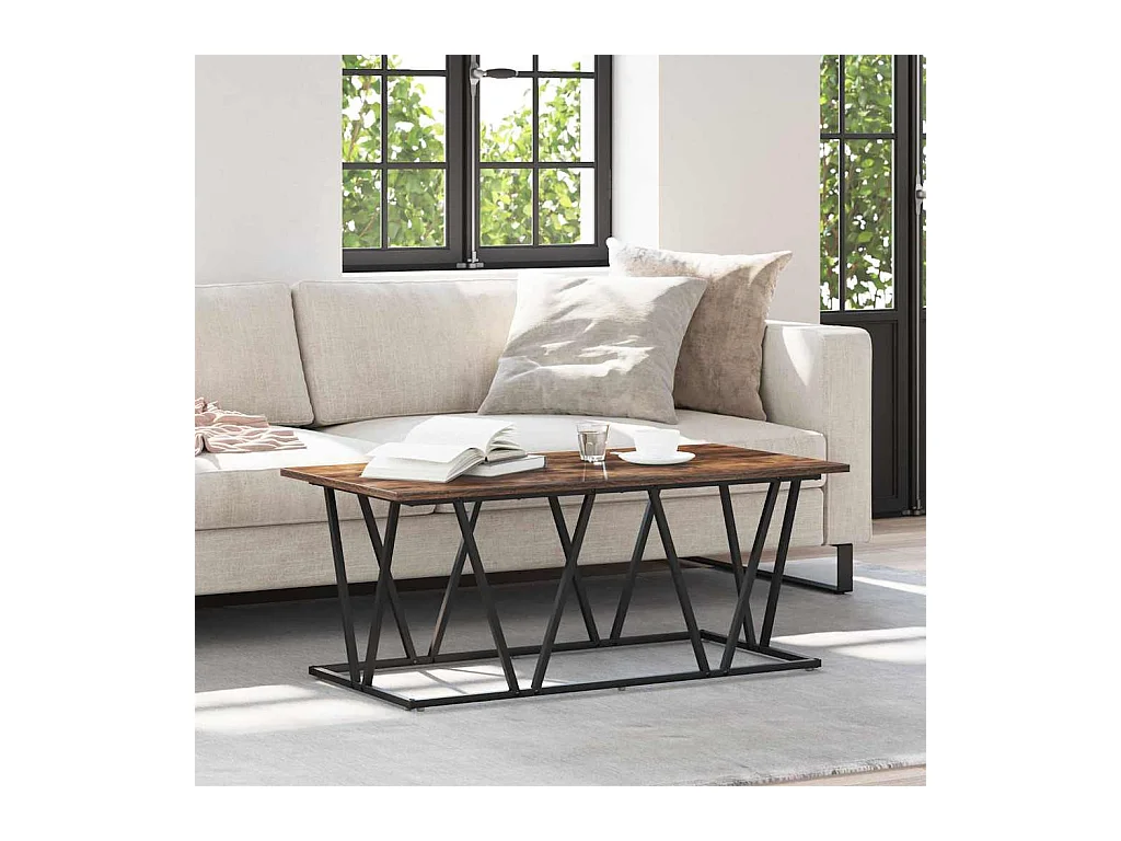 Table basse Chêne fumé 100 x 50 x 40 cm