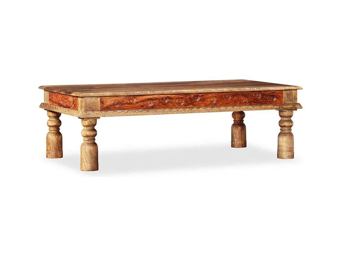 Table basse Bois et de manguier 110x60x38 cm