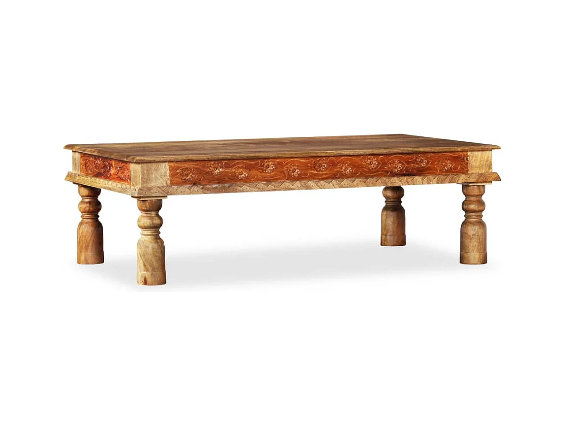 Table basse Bois et de manguier 110x60x38 cm