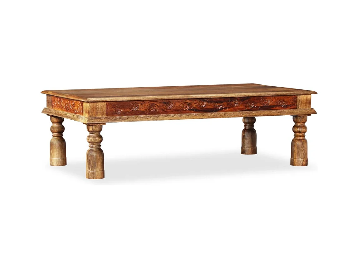 Table basse Bois et de manguier 110x60x38 cm