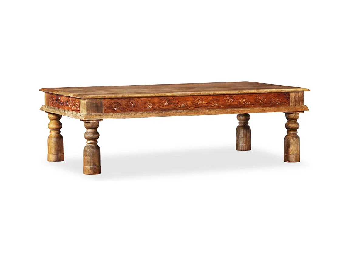 Table basse Bois et de manguier 110x60x38 cm