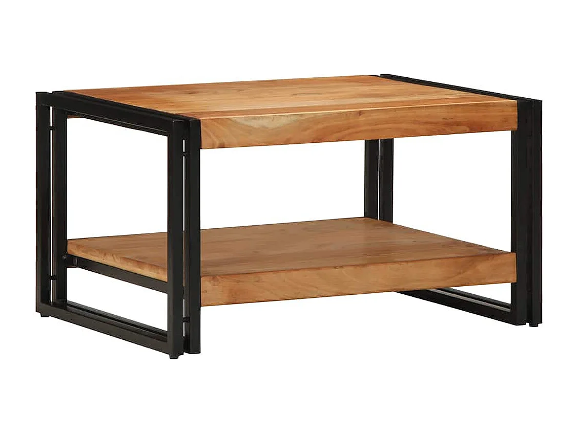 Table basse 70x50x38 cm bois massif acacia