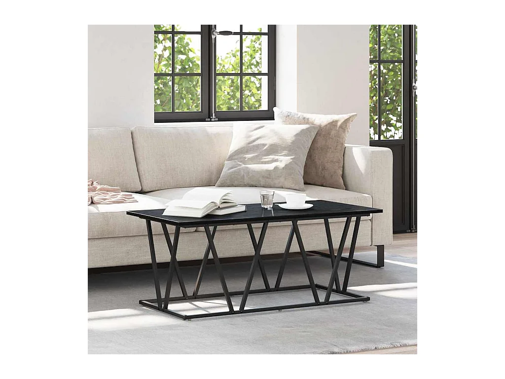 Table basse Chêne noir 100 x 50 x 40 cm