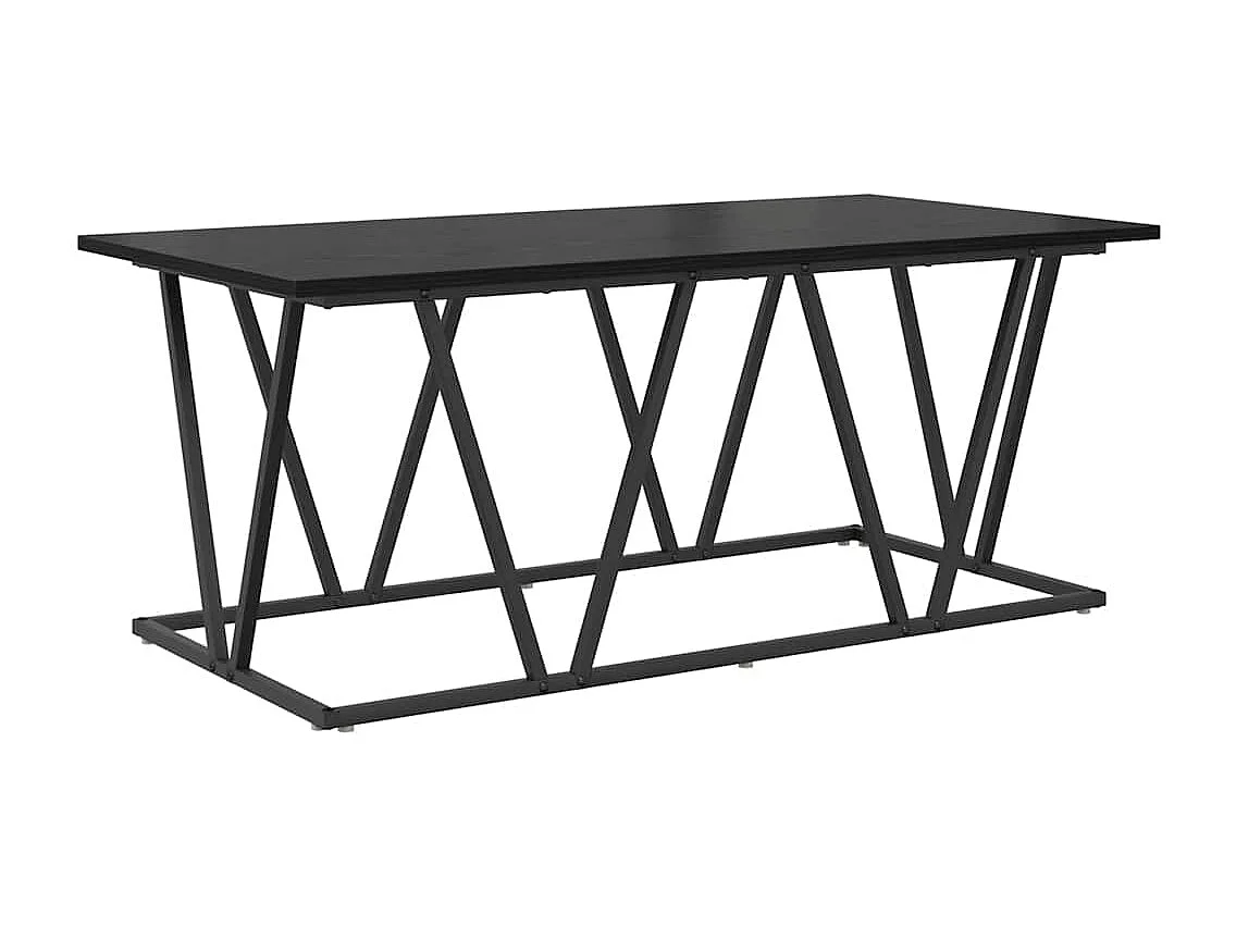 Mesa de centro Carvalho preto 100 x 50 x 40 cm