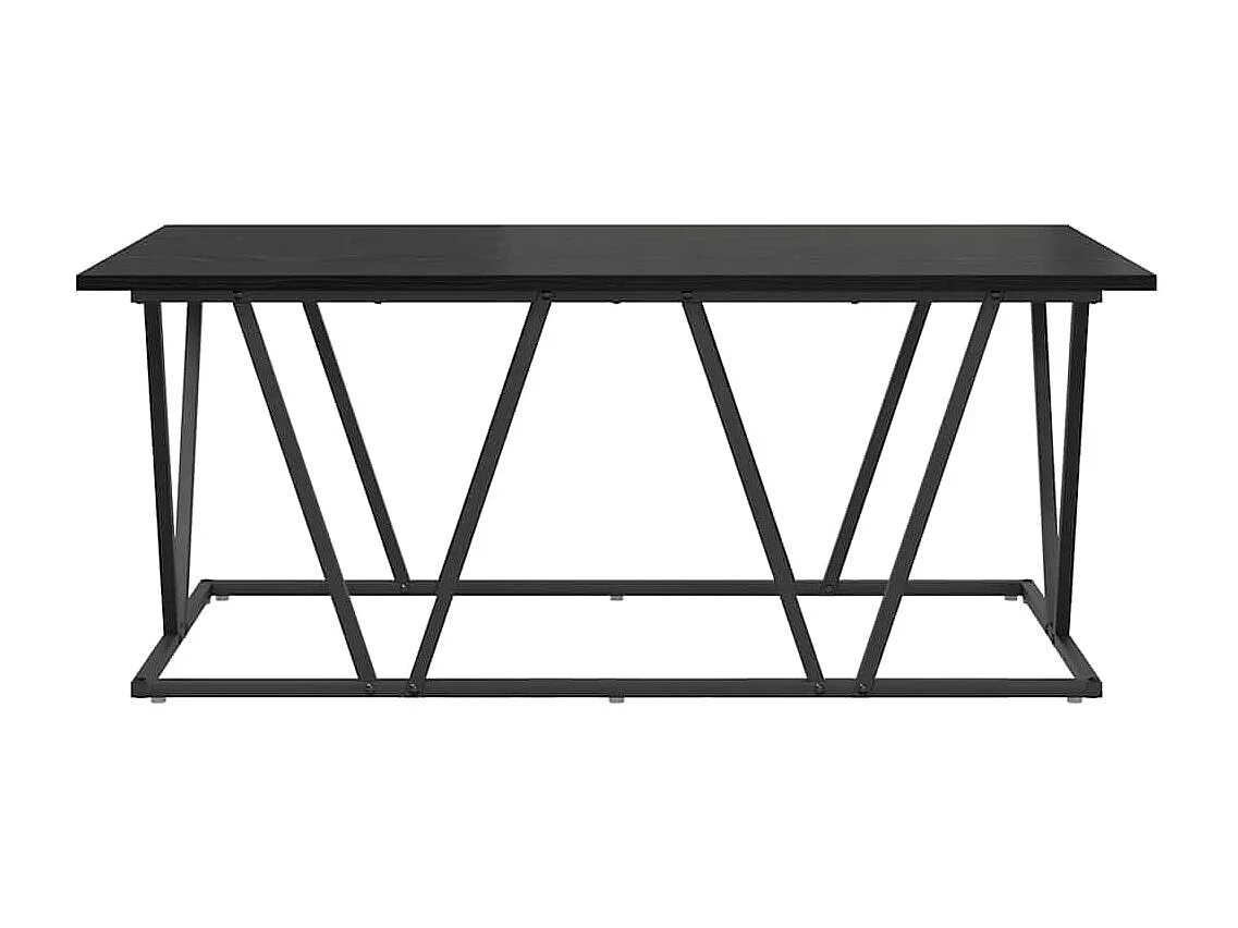 Mesa de centro Carvalho preto 100 x 50 x 40 cm