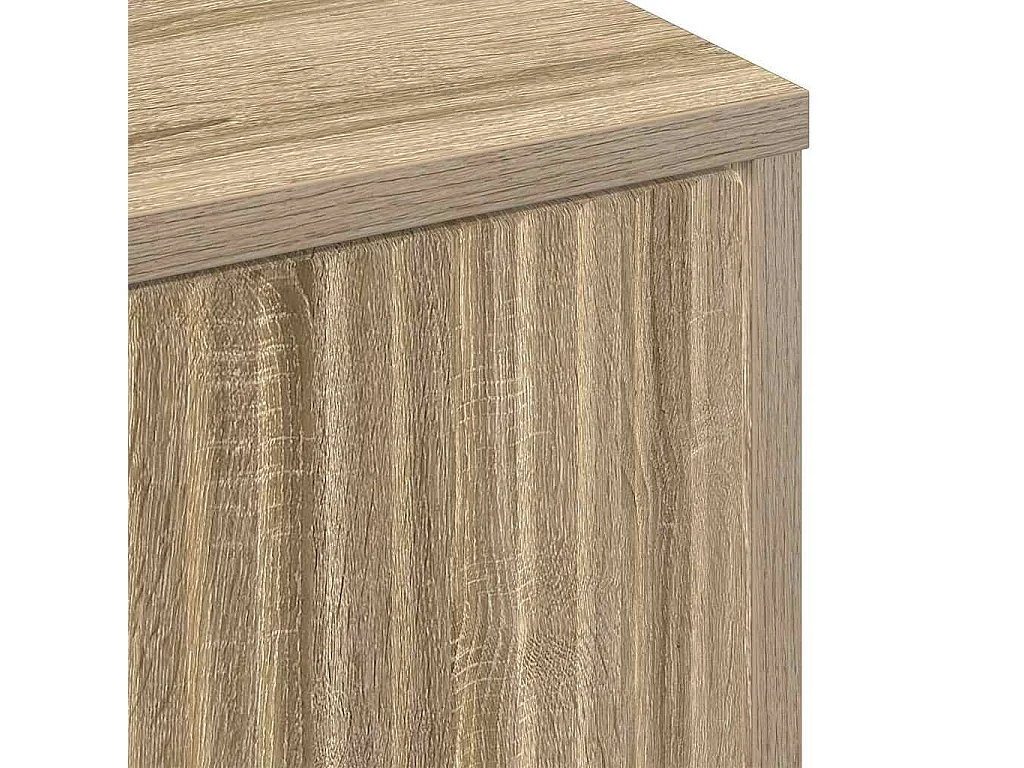 Mesa de Café Roble Sonoma 90 x 49 x 46 cm Madera contrachapada