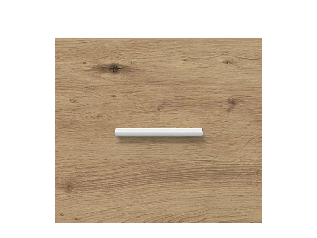 Table basse chêne artisanal 55 x 55 x 45 cm Bois d'ingénierie