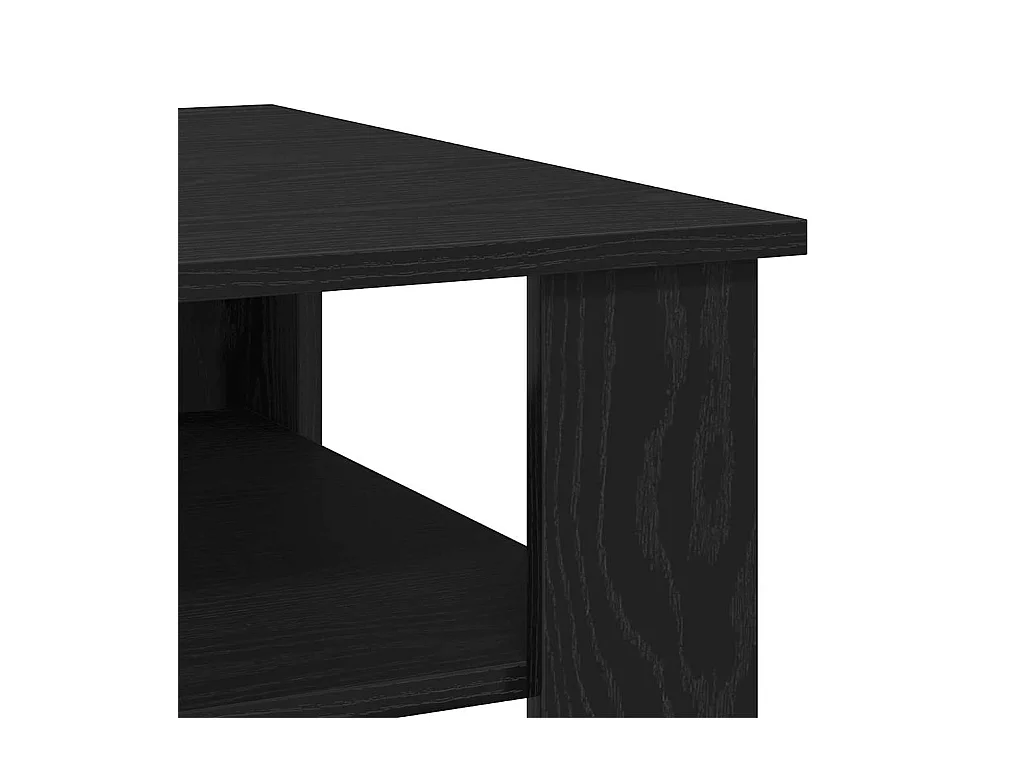 Table basse Chêne noir 60 x 60 x 42 cm Bois d'ingénierie