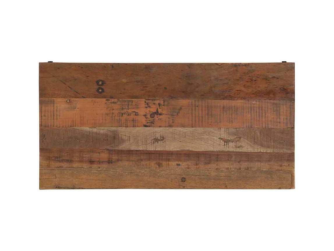 Table basse Marron 110 x 55 x 40 cm bois de récupération massif