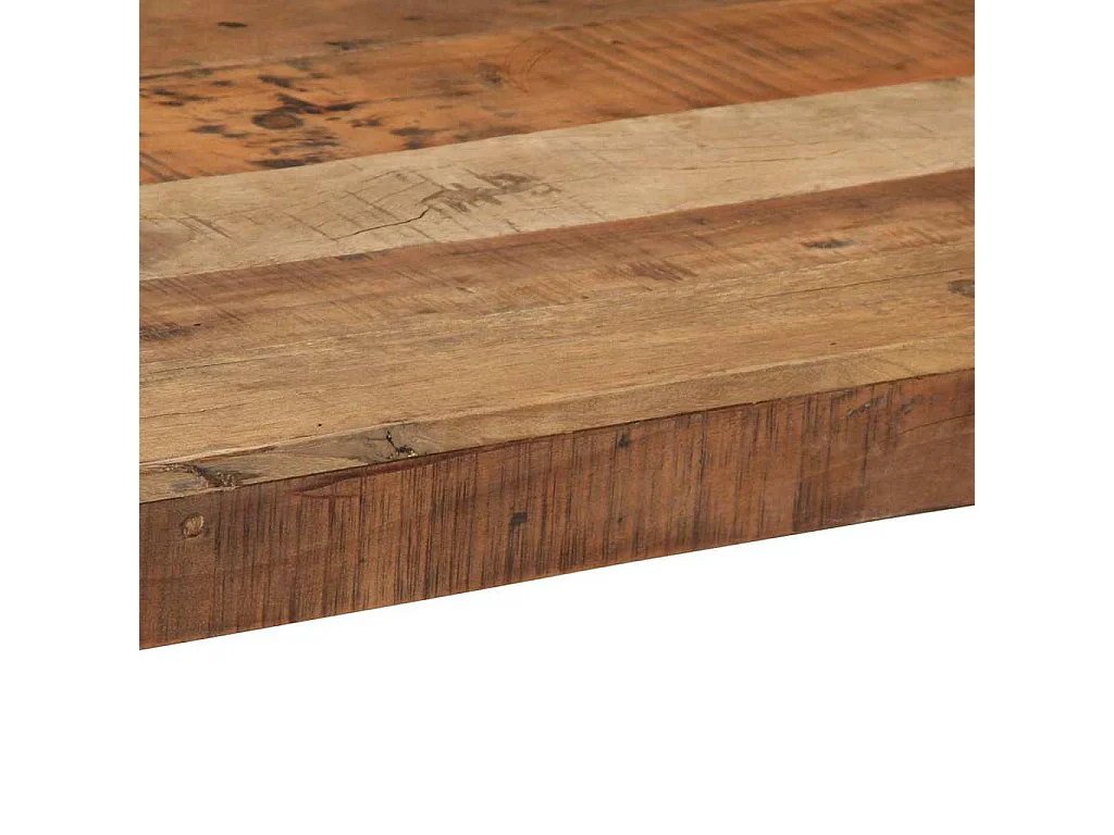 Table basse Marron 110 x 55 x 40 cm bois de récupération massif