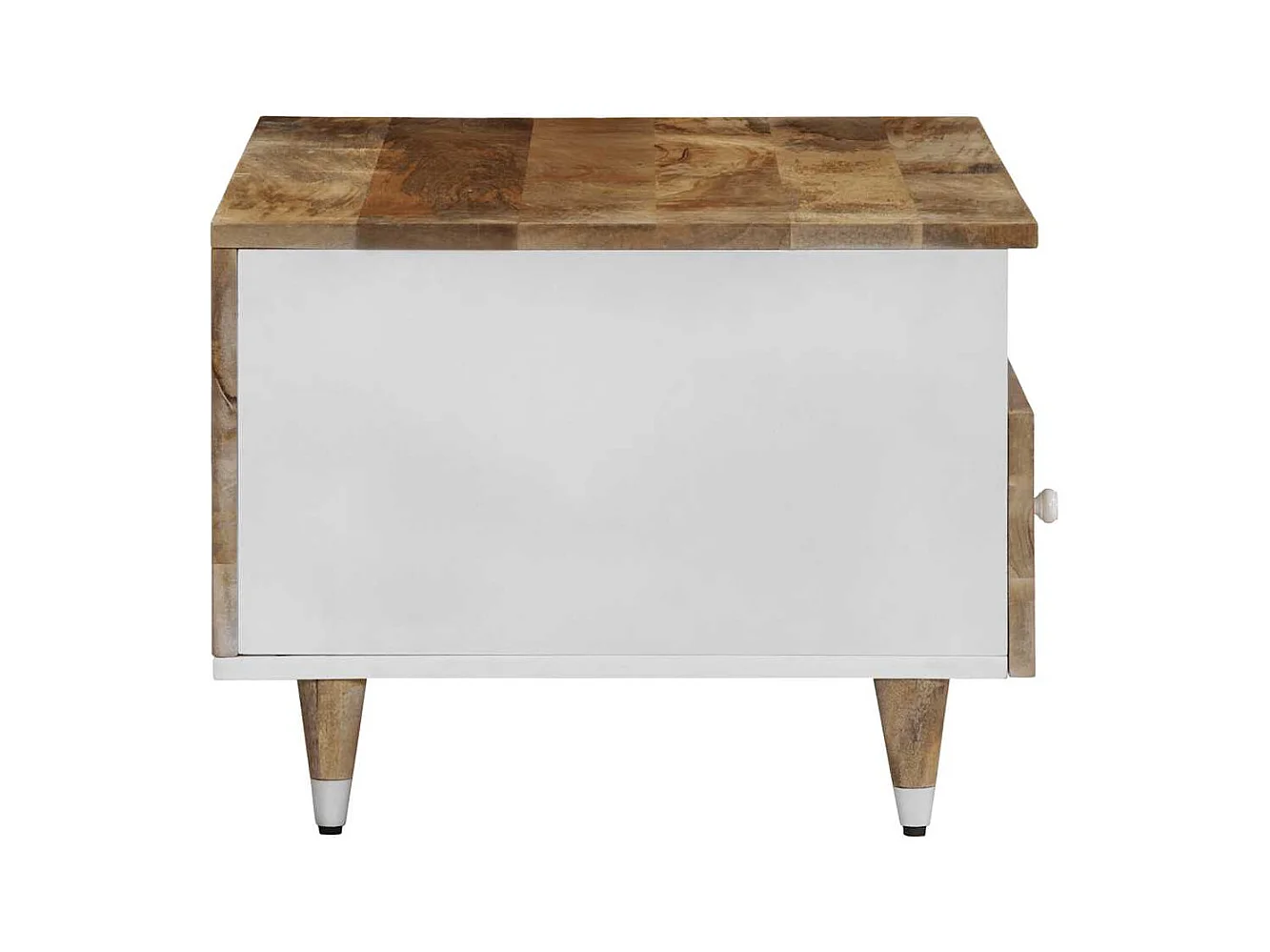 Table basse 80x54x40 cm bois de manguier massif