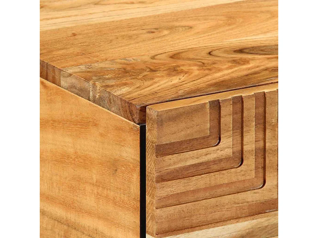 Table basse Marron 100 x 54 x 40 cm Bois d'acacia massif