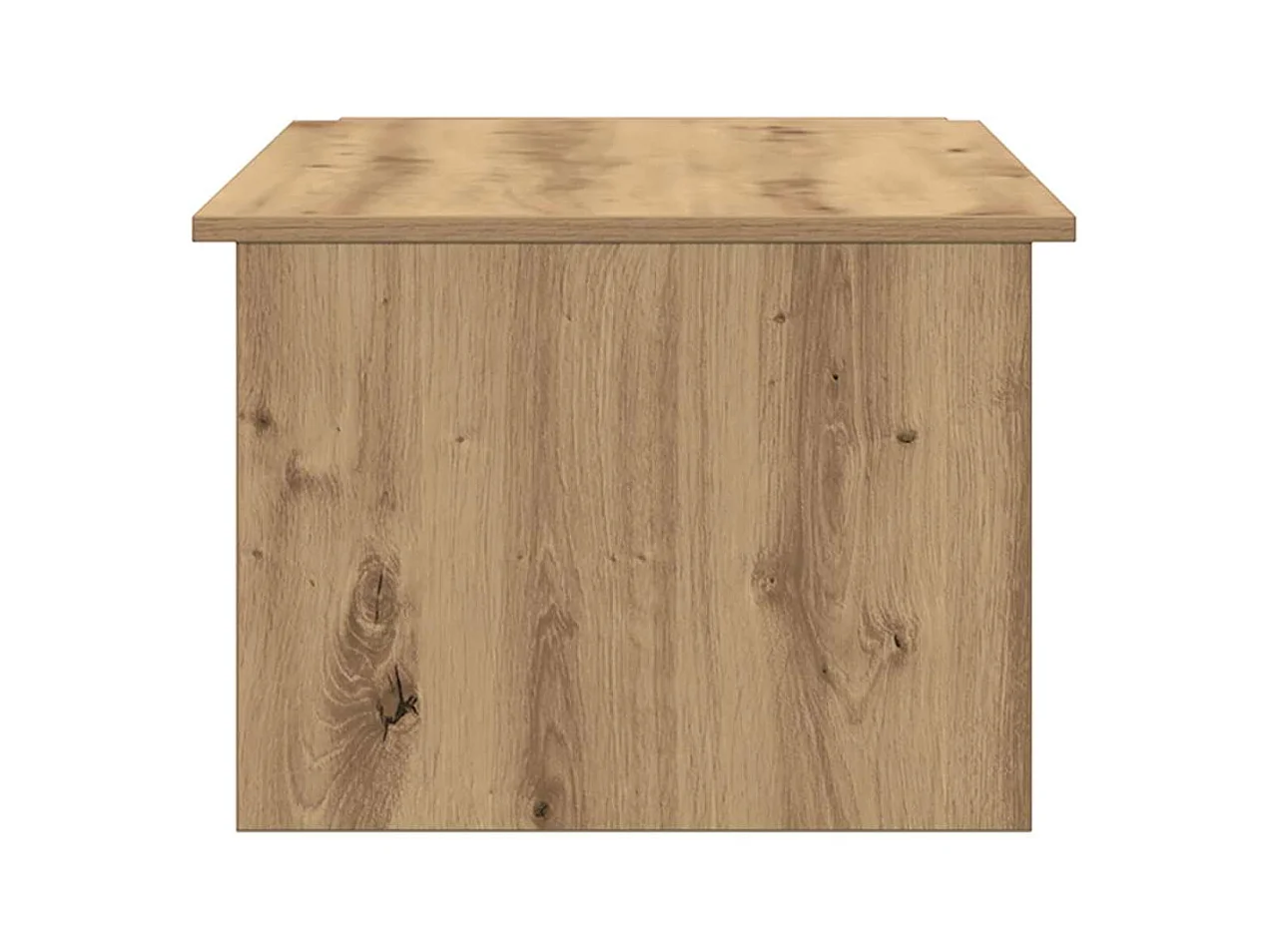 Mesa de centro 150x50x35 cm deriv. madeira carvalho artisiano