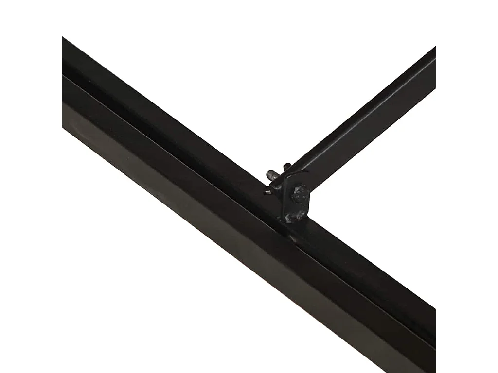 Table basse 100x100x35 cm bois massif acacia