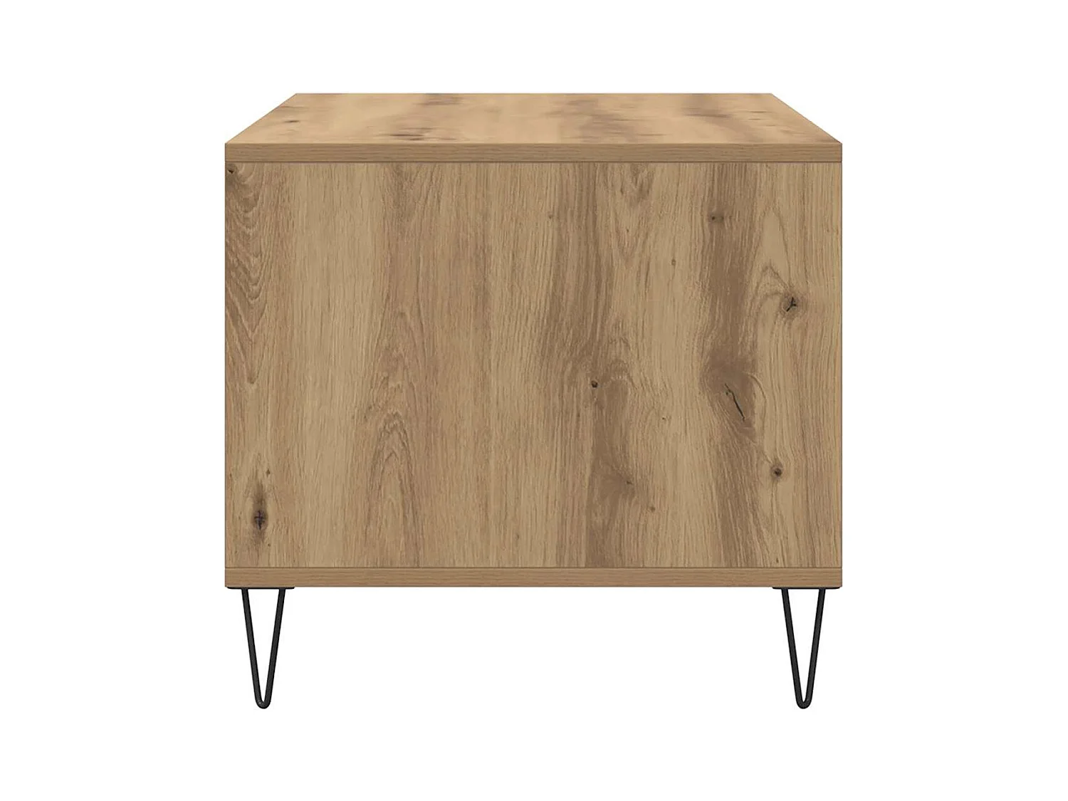 Mesa centro 90x49x45 cm derivados de madeira carvalho artisiano