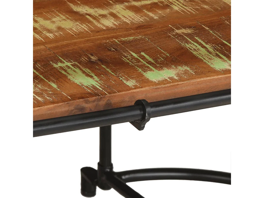 Table basse 110x55x40 cm bois massif de récupération