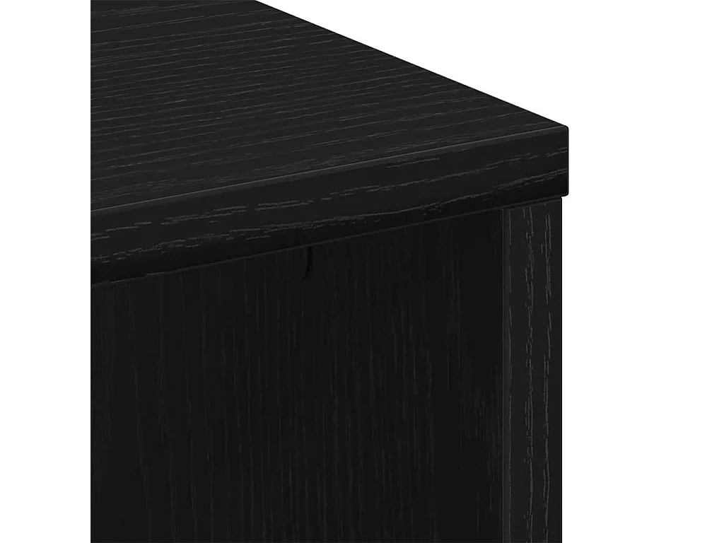 Table basse Chêne noir 100 x 50 x 40 cm Bois d'ingénierie