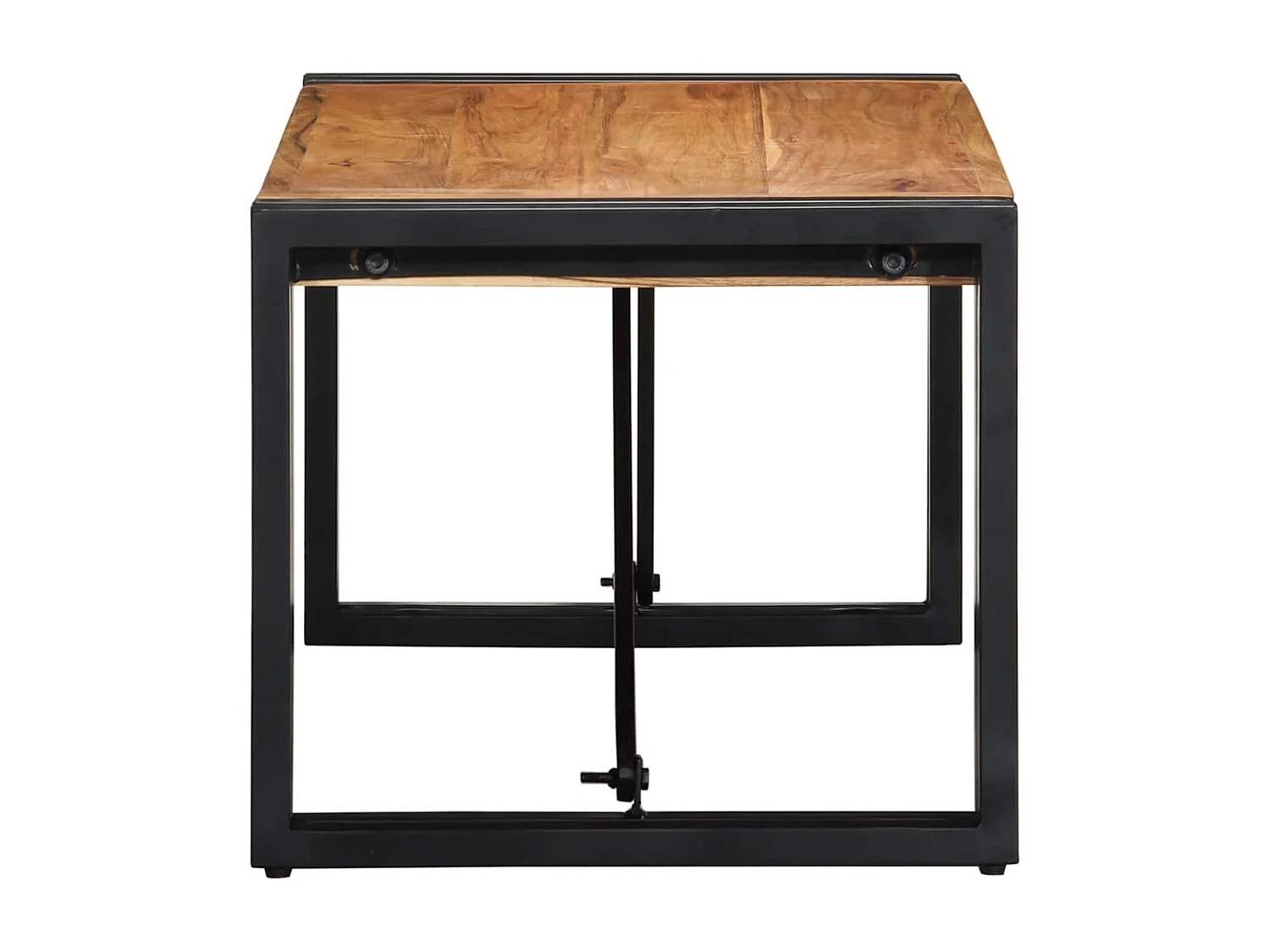 Table basse 80x40x35 cm bois massif d'acacia