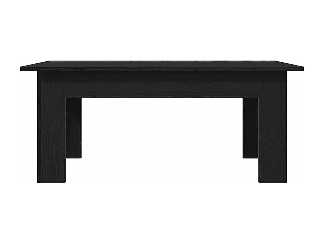 Table basse Chêne noir 100 x 60 x 42 cm Bois d'ingénierie