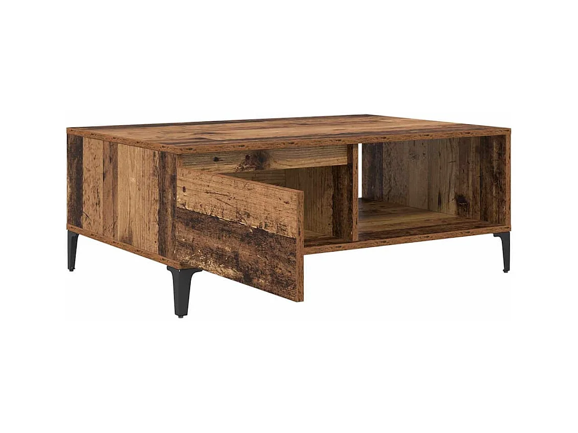 Mesa de centro Madeira antiga 90 x 60 x 35 cm