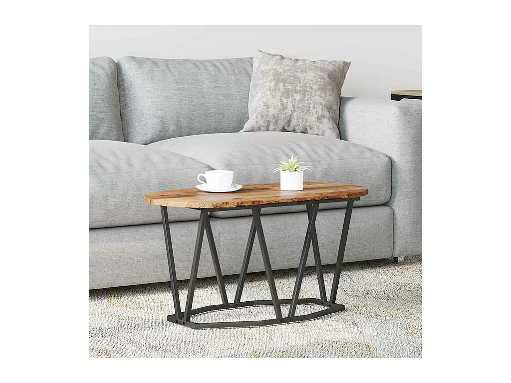 Table Basse Bois ancien 80 x 40 x 40.5 cm