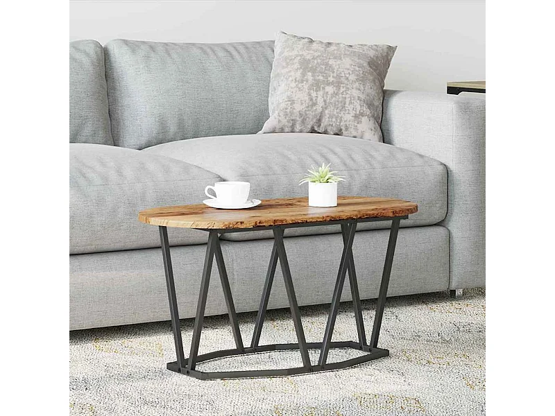 Table Basse Bois ancien 80 x 40 x 40.5 cm