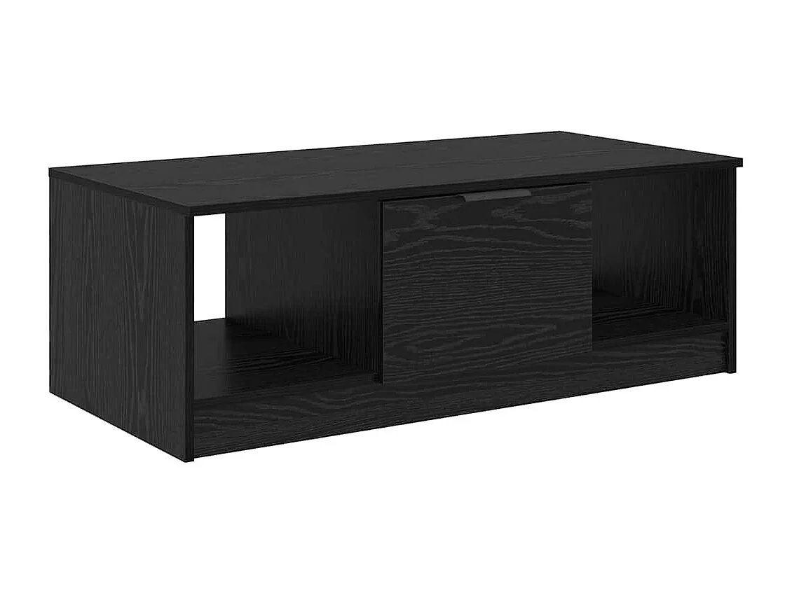 Table basse Chêne noir 100 x 50 x 36 cm Bois d'ingénierie