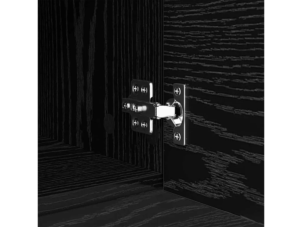 Table basse Chêne noir 100 x 50 x 36 cm Bois d'ingénierie