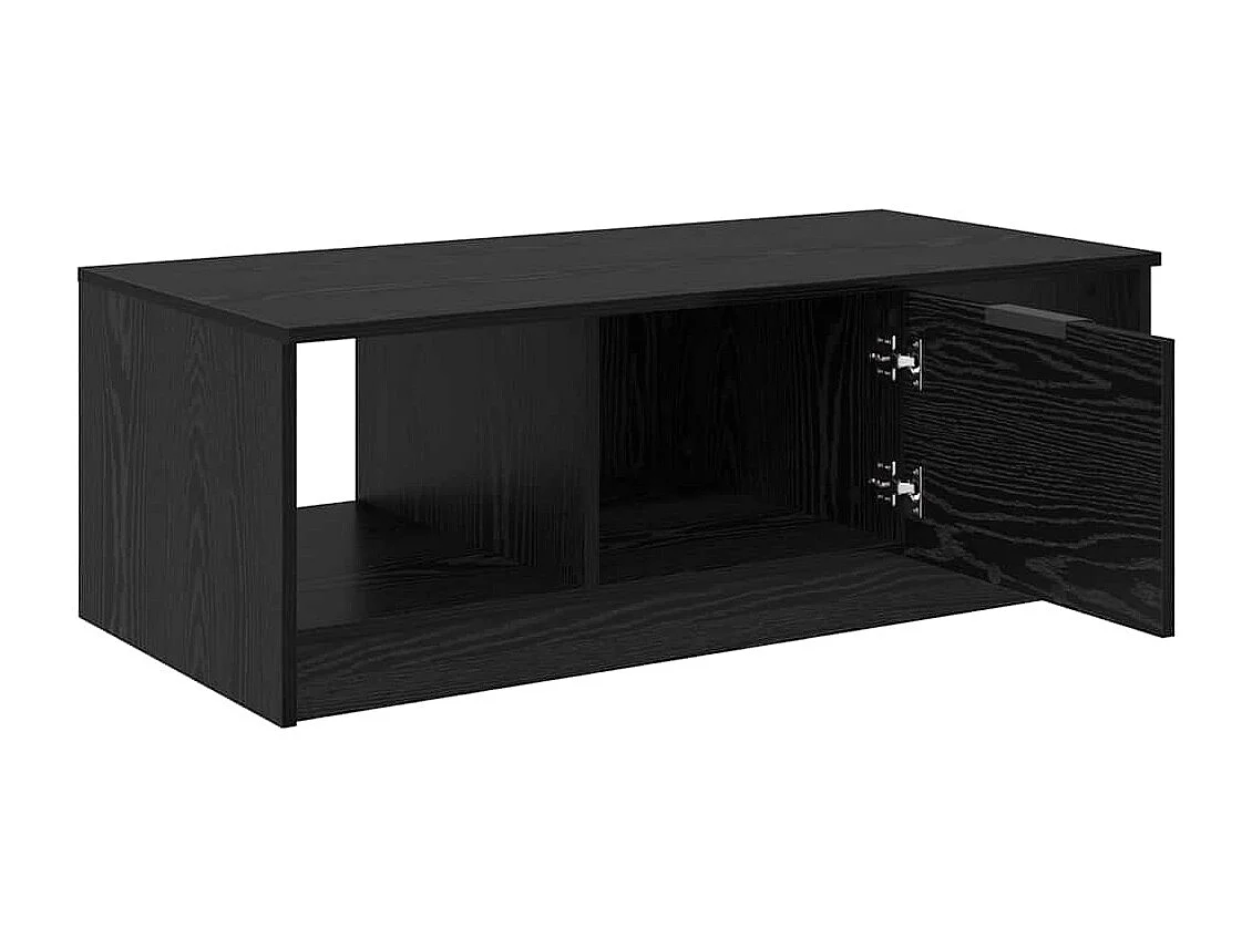 Table basse Chêne noir 100 x 50 x 36 cm Bois d'ingénierie