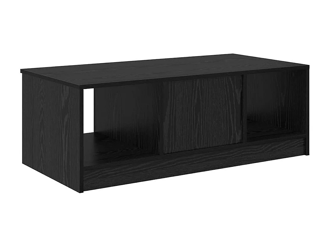 Table basse Chêne noir 100 x 50 x 36 cm Bois d'ingénierie