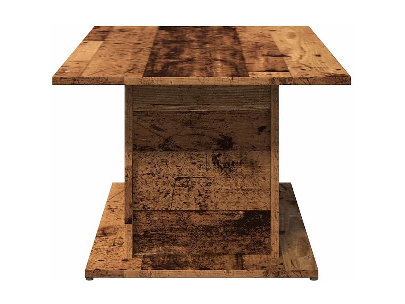 Table basse vieux bois 102x55,5x40 cm bois d'ingénierie