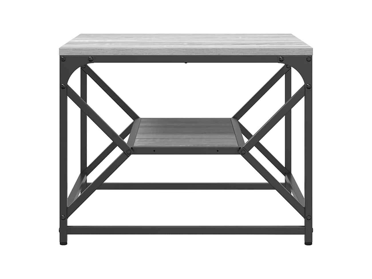 Table basse Sonoma gris 51 x 50 x 40 cm