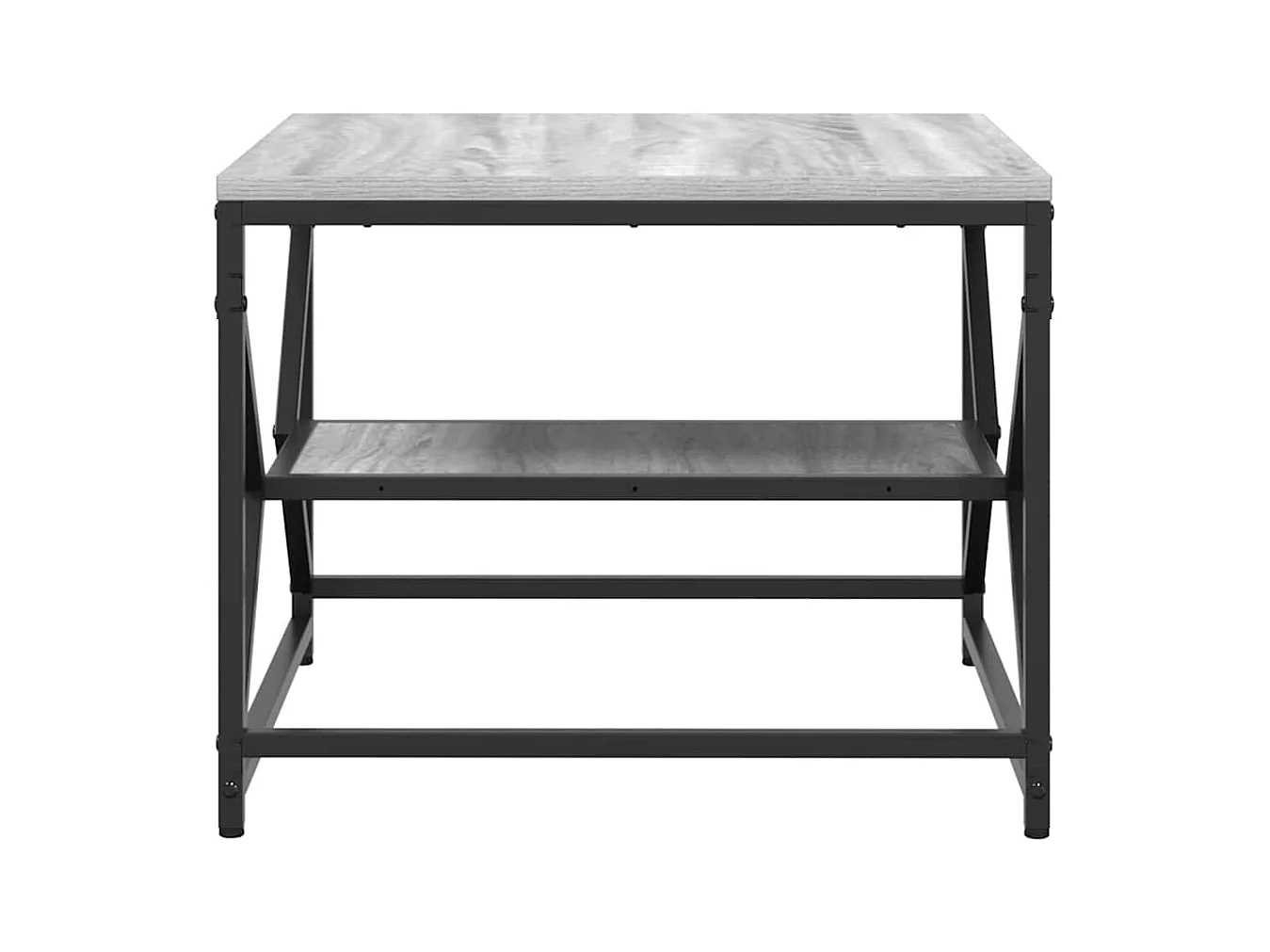Table basse Sonoma gris 51 x 50 x 40 cm