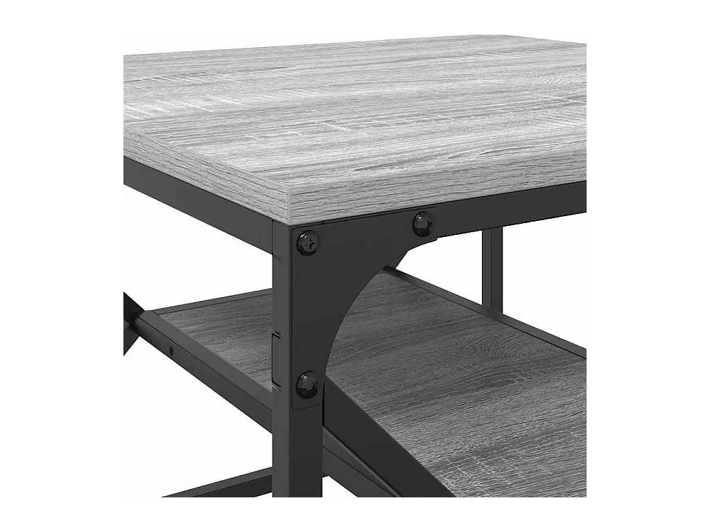 Table basse Sonoma gris 51 x 50 x 40 cm