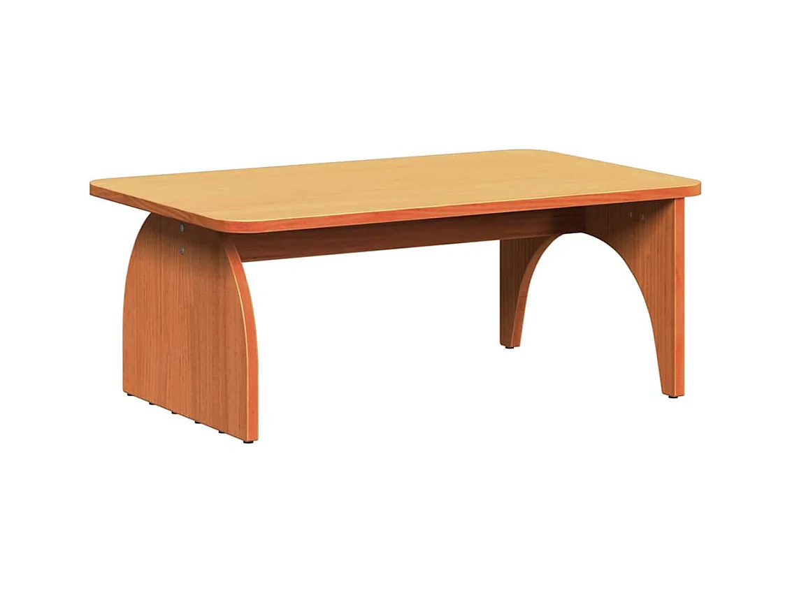 Salontafel Wasbruin 80 x 50 x 31 cm Massief grenenhout