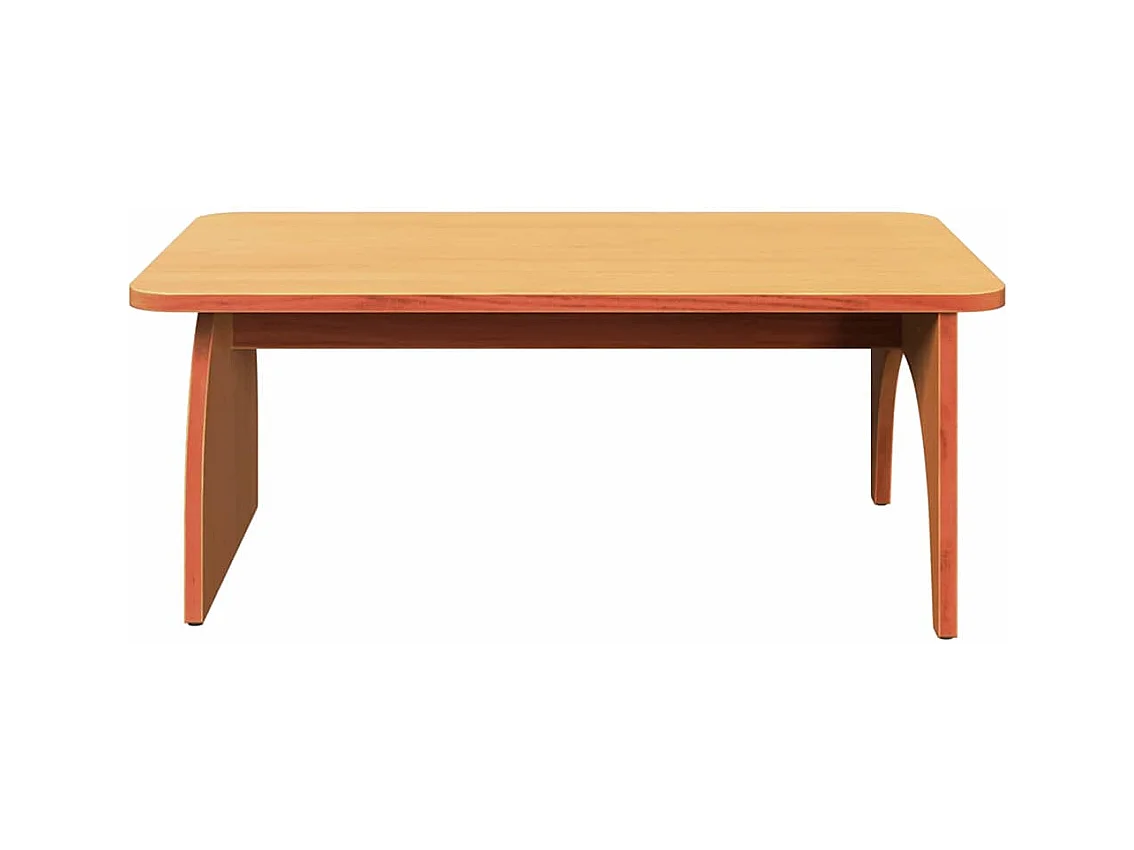 Salontafel Wasbruin 80 x 50 x 31 cm Massief grenenhout