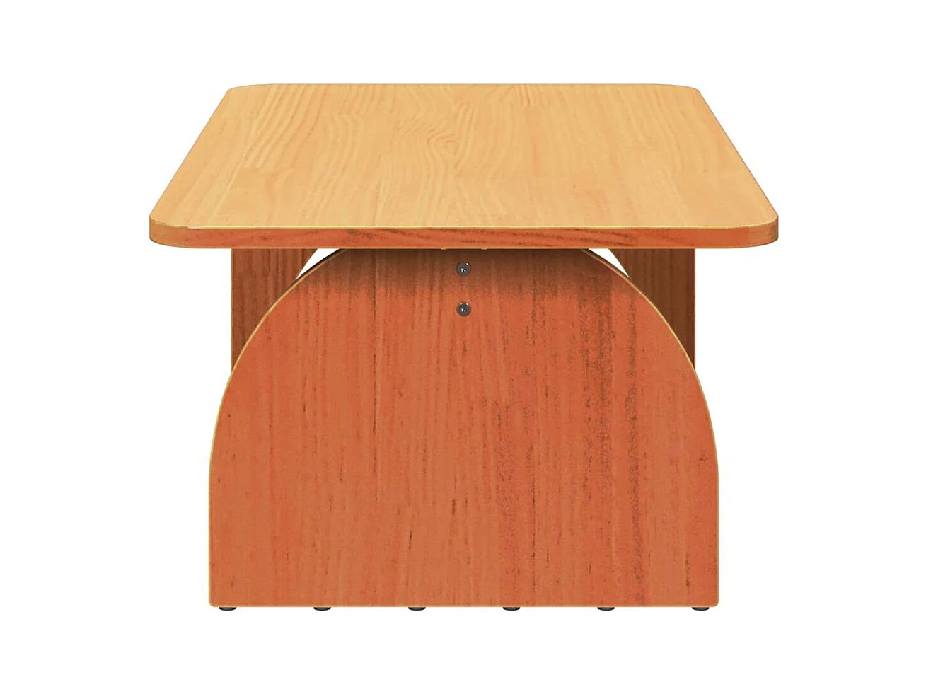 Salontafel Wasbruin 80 x 50 x 31 cm Massief grenenhout