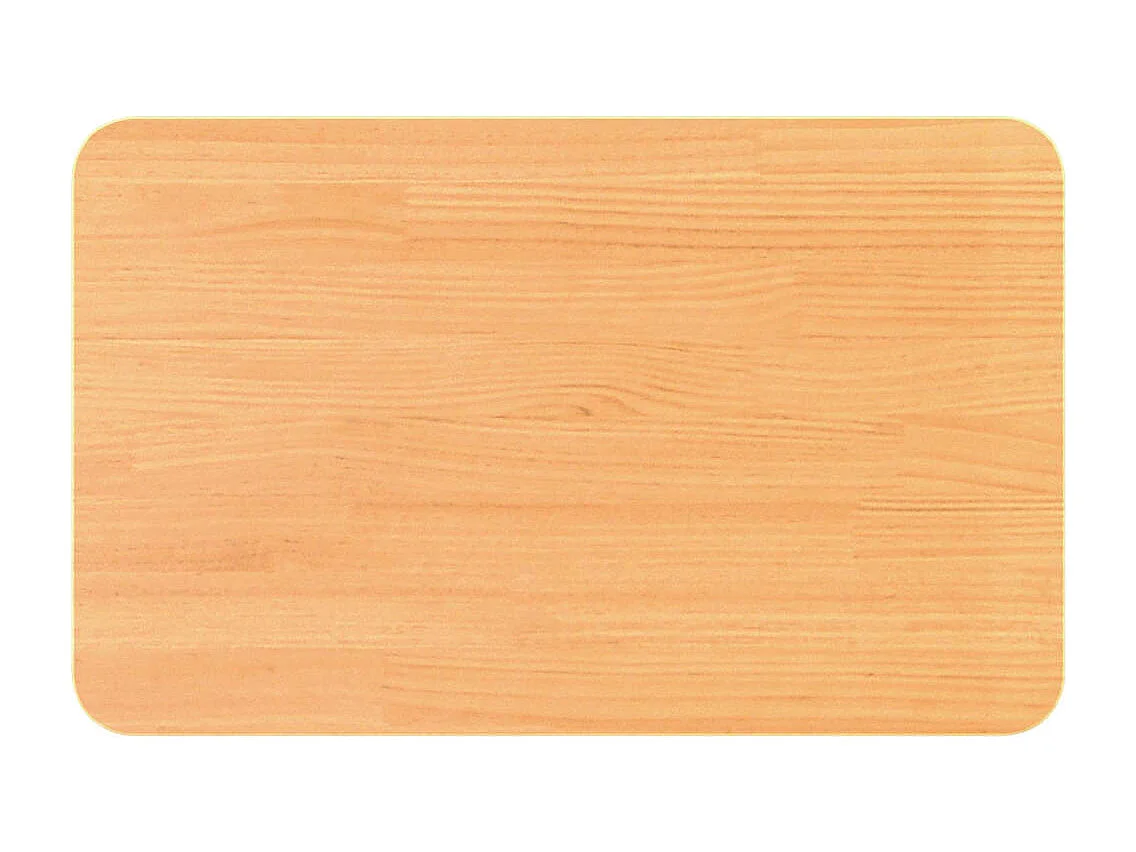 Mesa de Café Marrón cera 80 x 50 x 31 cm Madera maciza de pino