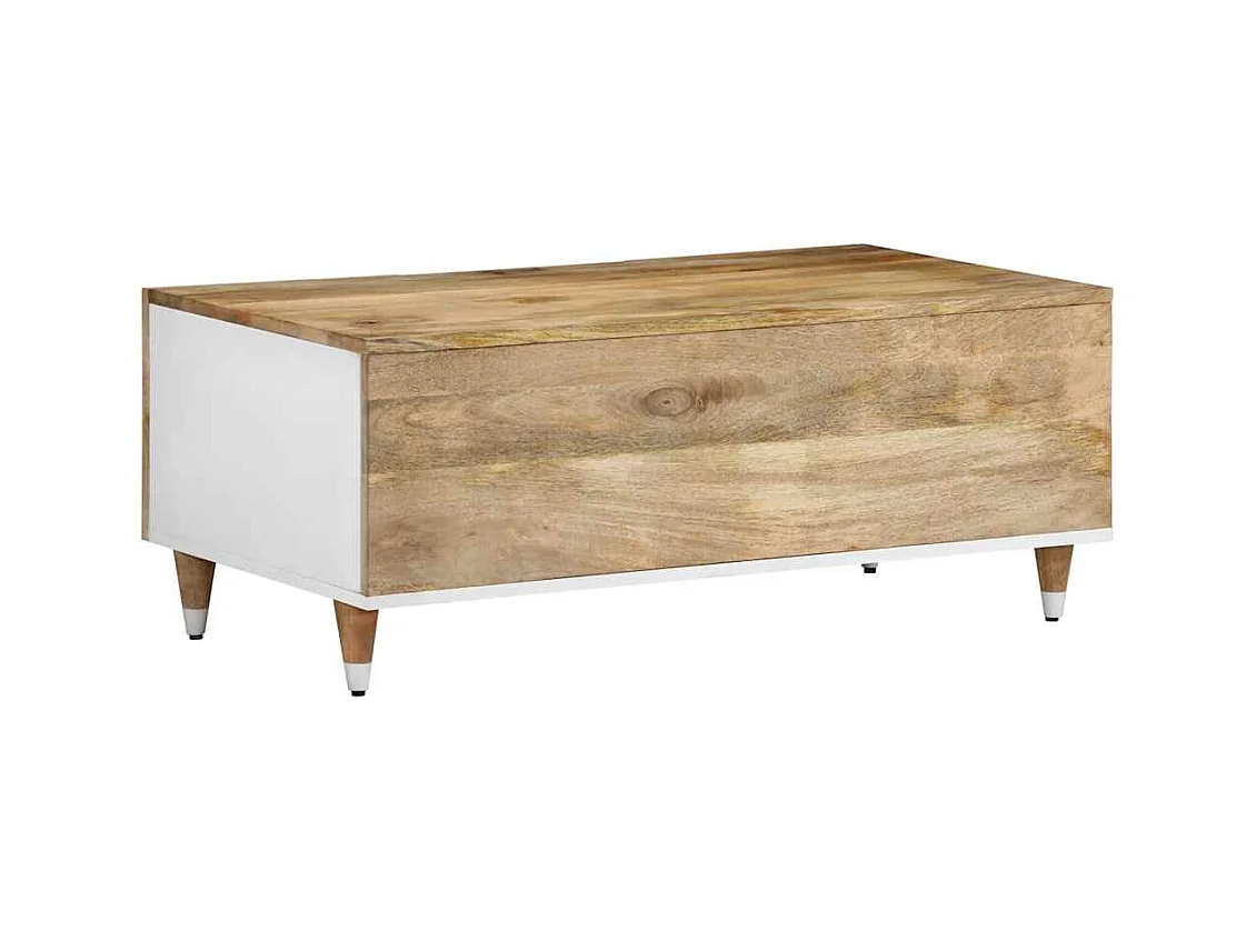 Table basse 100x54x40 cm bois de manguier massif