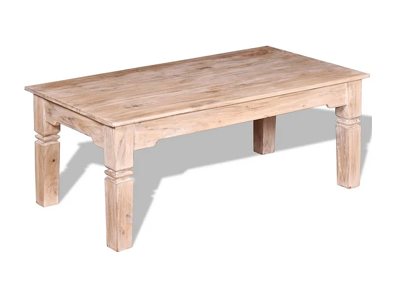 Table basse Bois d'acacia 110x60x45 cm