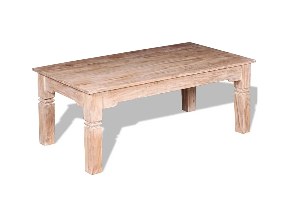 Table basse Bois d'acacia 110x60x45 cm