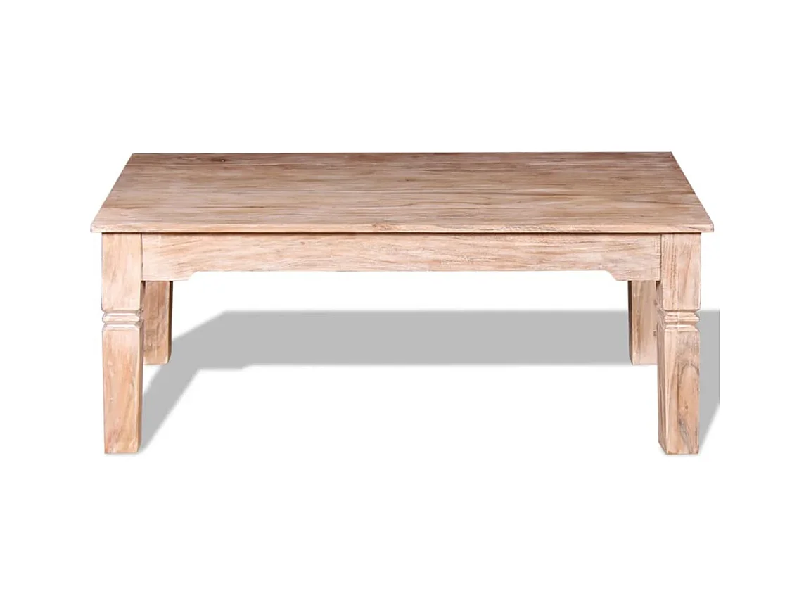 Table basse Bois d'acacia 110x60x45 cm