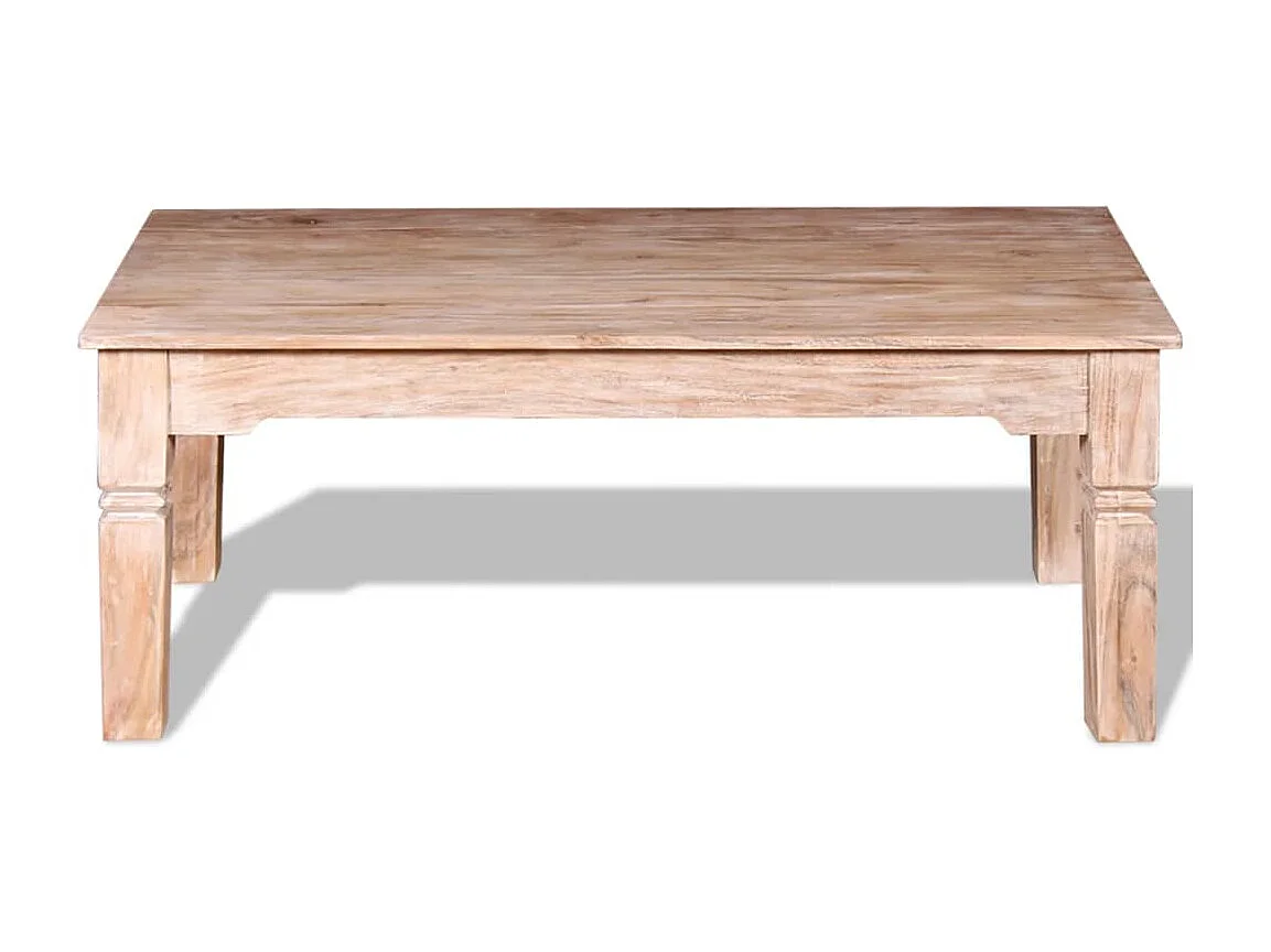 Table basse Bois d'acacia 110x60x45 cm
