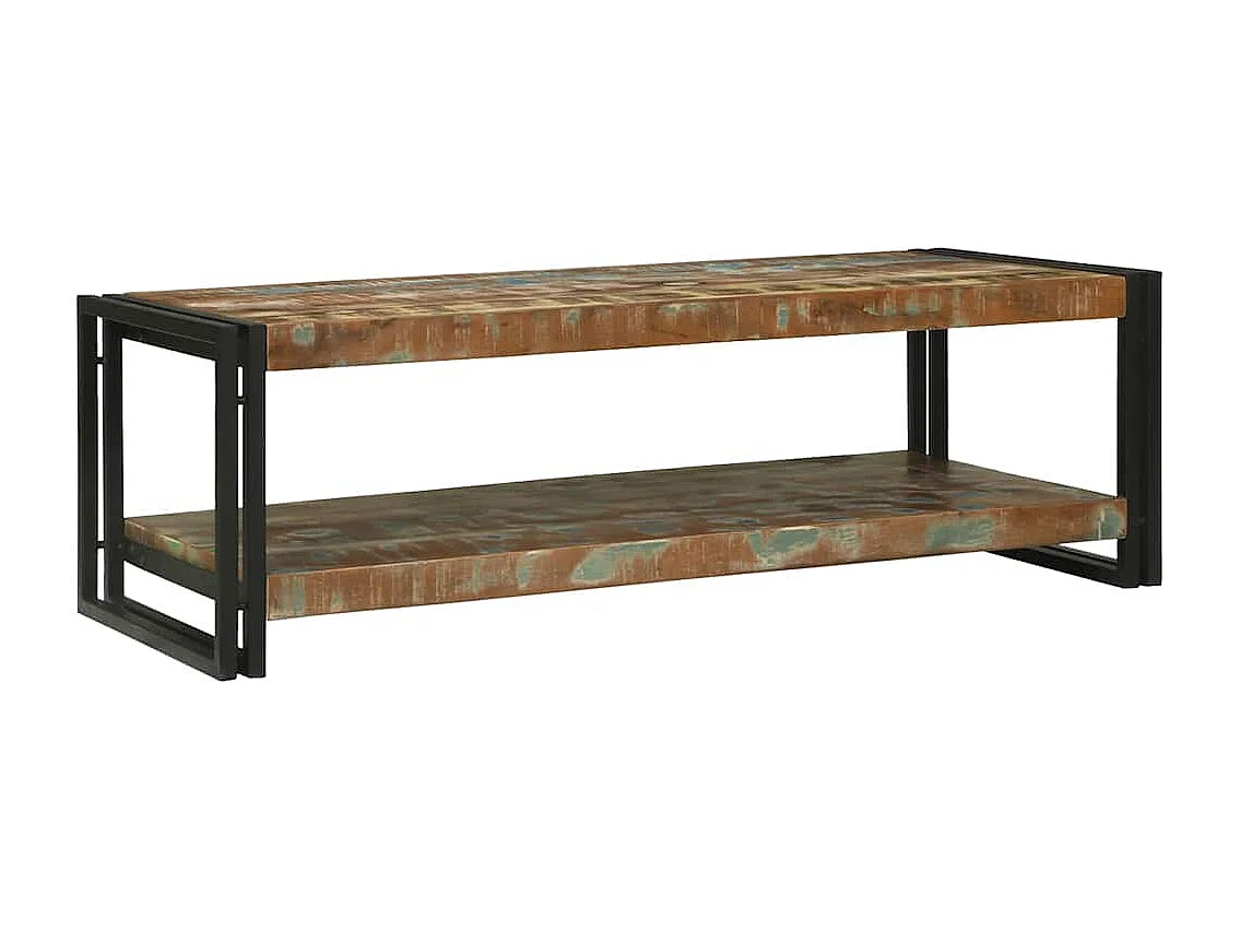 Salontafel Multikleur 120 x 50 x 38 cm massief gerecycled hout