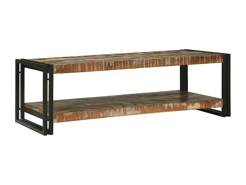 Salontafel Multikleur 120 x 50 x 38 cm massief gerecycled hout