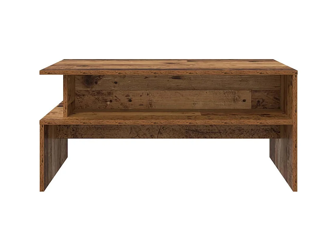 Table basse Vieux bois 90 x 55 x 42.5 cm Bois d'ingénierie